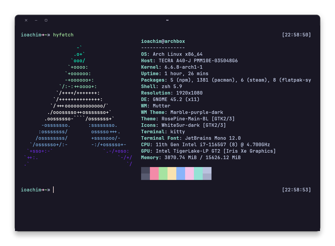 Linux Tux logo with various distro logos